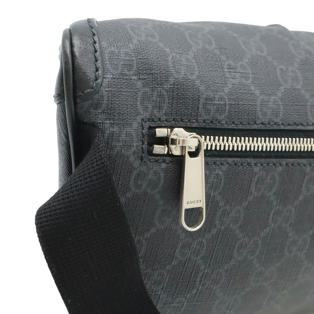 GUCCI Authentic Black Leather Fanny Pack - Picture 9 of 10